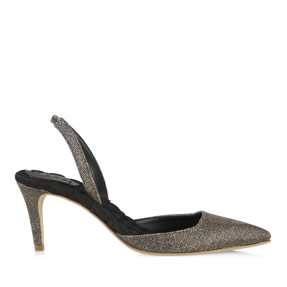 AERA Shoes Aera Glitter Slingback Pumps Poshmark